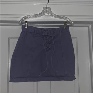 Lavender Denim Skirt! Worn once!